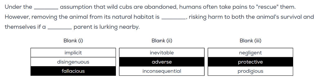 Timed Verbal Practice - Medium Section 1 Sample Test #6 Question3 - GRE ...