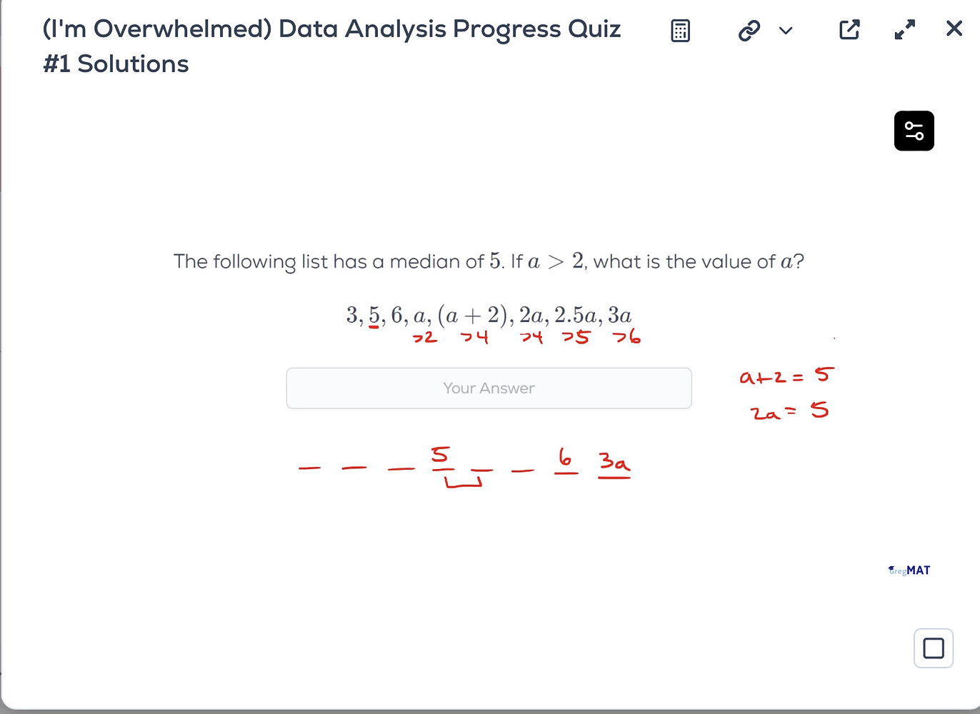 (I'm Overwhelmed) Data Analysis Progress Quiz 1, Q8 (Spoiler) - GRE ...