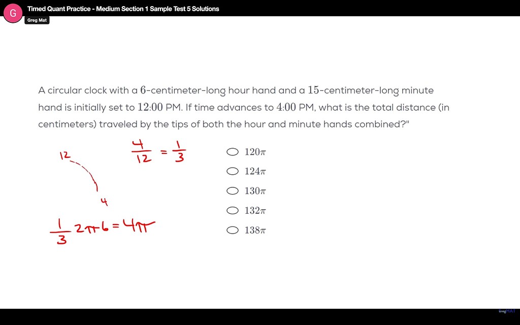 Timed Medium Quant Practice - GRE Quant Problem Solving - Greg Mat+ ...