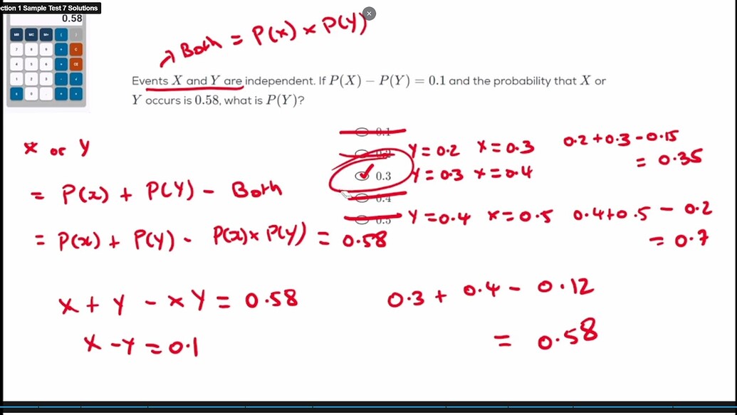 Timed Quant Practice - Medium Section 1 Sample Test #7 Q12 - GRE Quant ...
