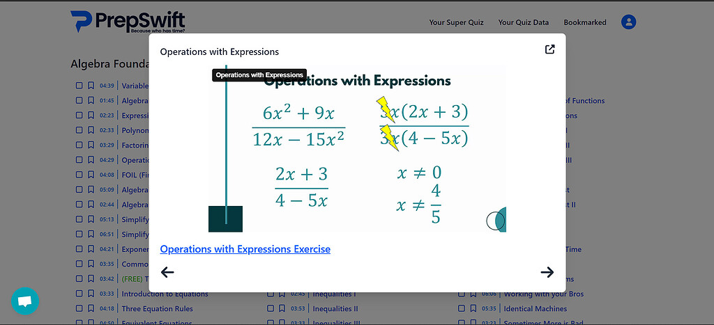 Operations with Expressions - Algebra - GRE Quant Problem Solving ...