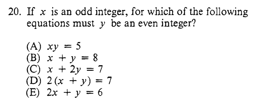 Quant Strategy Help - GRE Quant Problem Solving - Greg Mat+ Community Forum