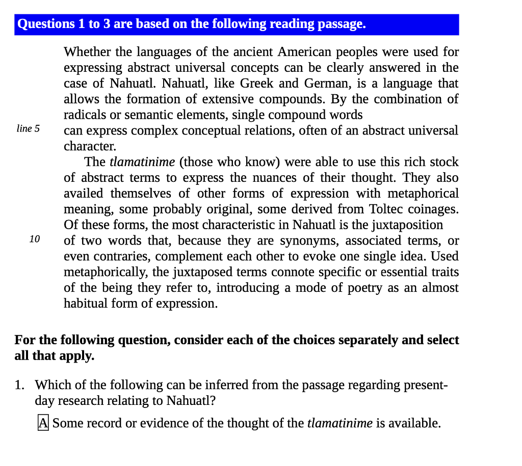(Spoiler Alert) ETS OG Practice Test 1 Reading Question - GRE Verbal ...