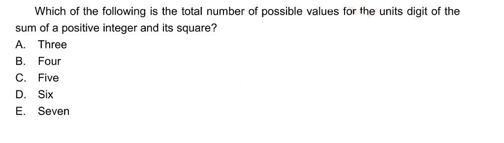 Number, Unit digit, integer, square - GRE Quant Problem Solving - Greg ...