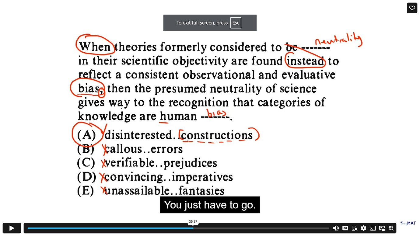TC question doubt - GRE Verbal Problem Solving - Greg Mat+ Community Forum