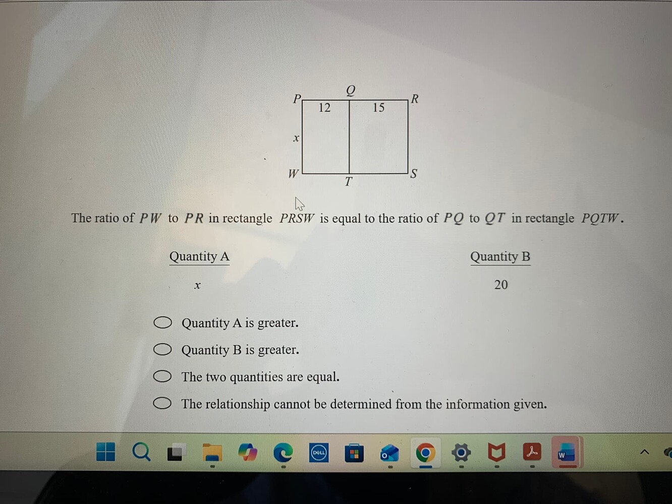 Any help with this question - GRE Quant Problem Solving - Greg Mat+ ...