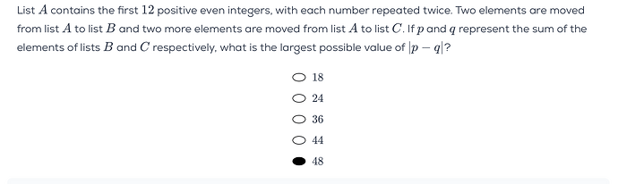 Full Practice Test Quant Section 2 #Question 9 - GRE Quant Problem ...