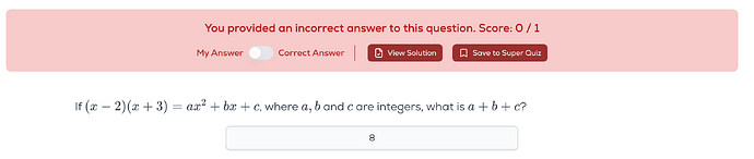 FOIL (First, Outside, Inside, Last) Exercise