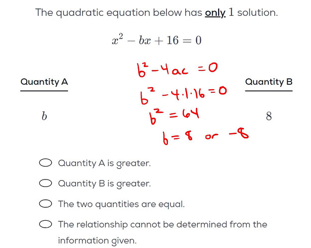 Algebra - Quadratic Equations - Discriminant - GRE Quant Problem ...