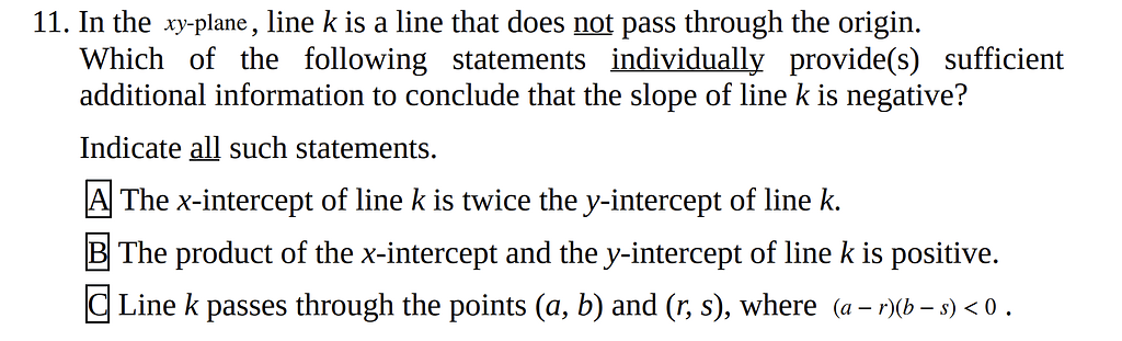 Coordinate geometry question powerprep - GRE Quant Problem Solving ...
