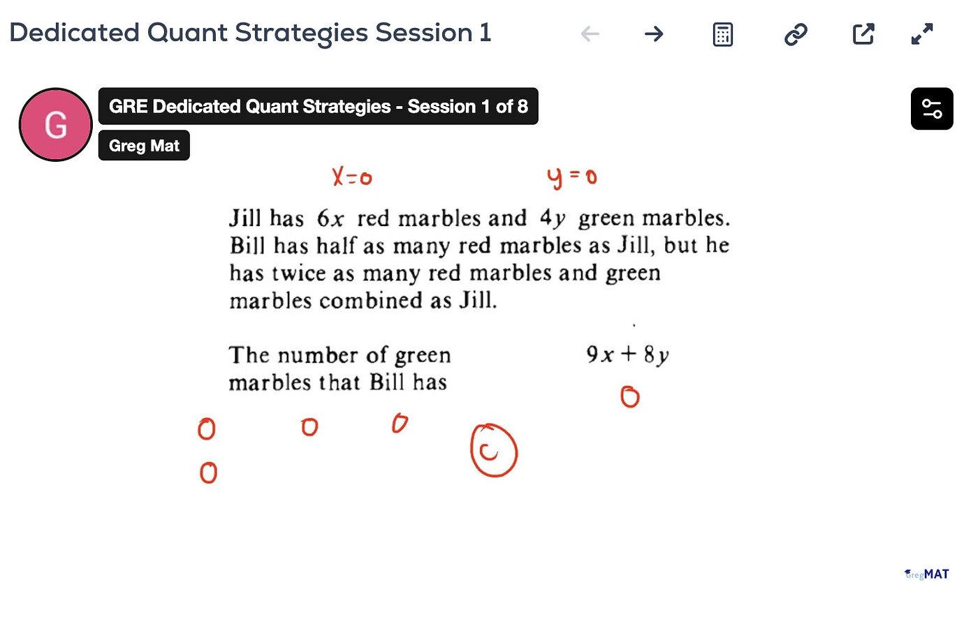 Mistake in Choosing Numbers video? - GRE Quant Problem Solving - Greg ...