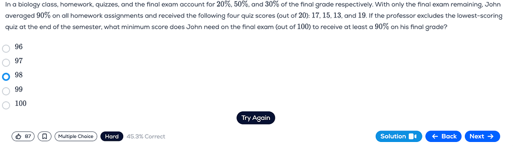 Weighted Average Problem - GRE Quant Problem Solving - Greg Mat+ ...