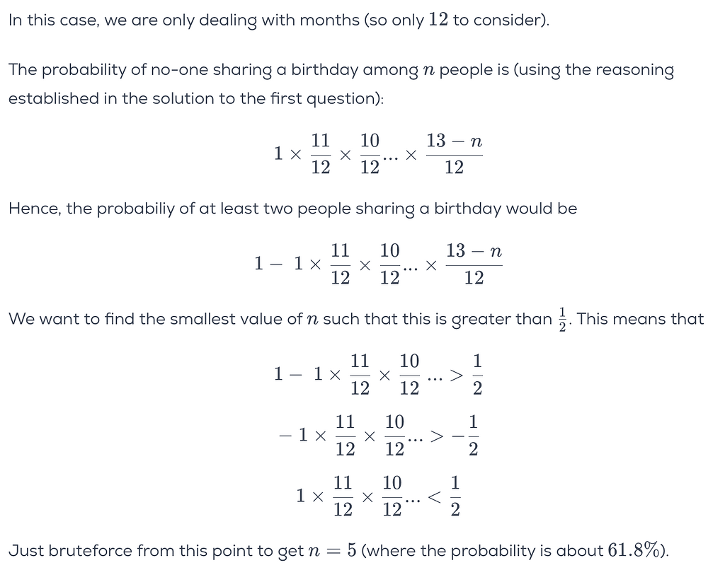 Birthday Paradox Question - GRE Quant Problem Solving - Greg Mat+ ...