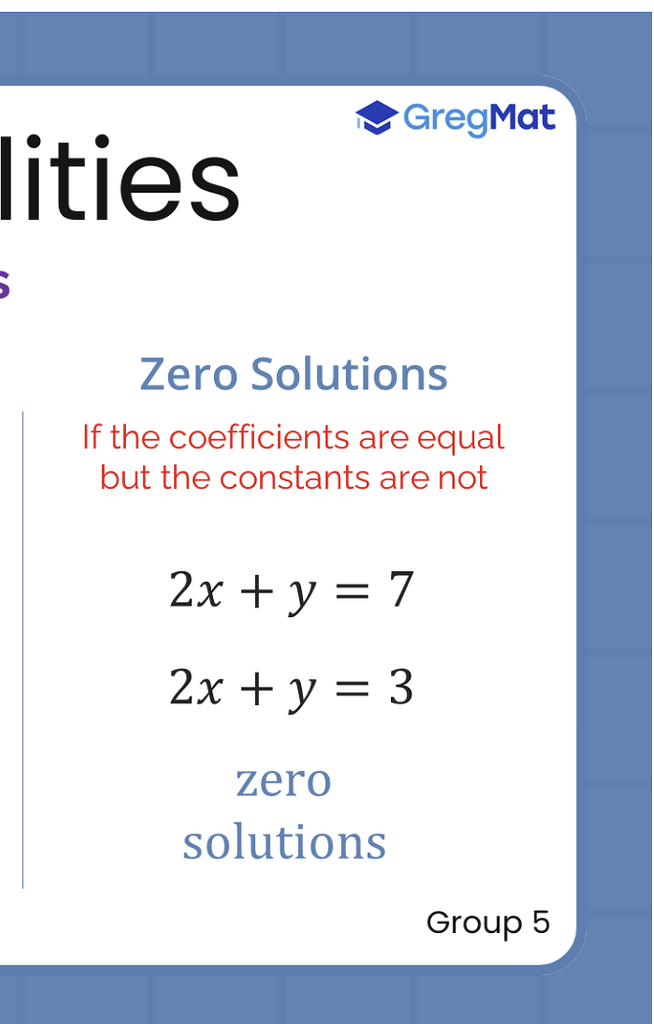 System of Equations with Zero Solution - GRE Quant Problem Solving ...