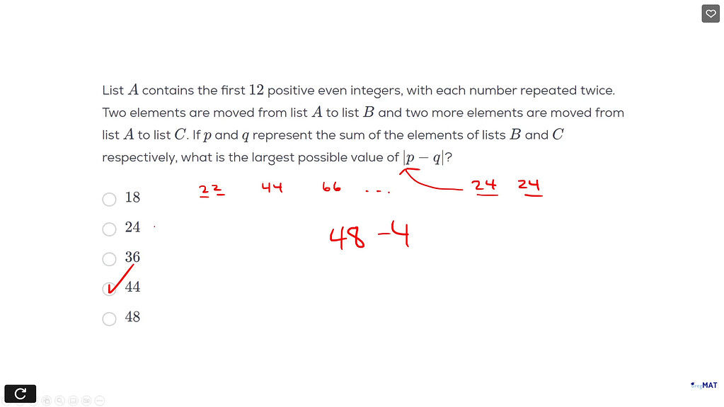 Practice Test 3 - quant problem - GRE Quant Problem Solving - Greg Mat+ ...