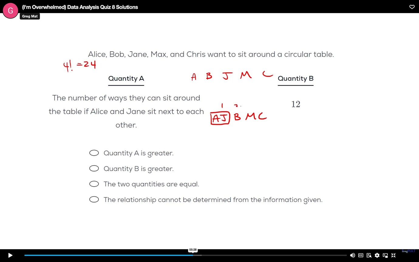 Overwhelmed Data quiz #8 - GRE Quant Problem Solving - Greg Mat+ ...