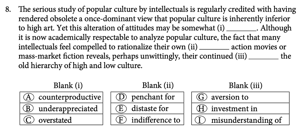 ETS Verbal Guide TC Question - GRE Verbal Problem Solving - Greg Mat+ ...