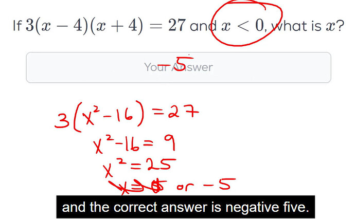 Algebra - Quadratic Equations (Constants?) - GRE Quant Problem Solving ...