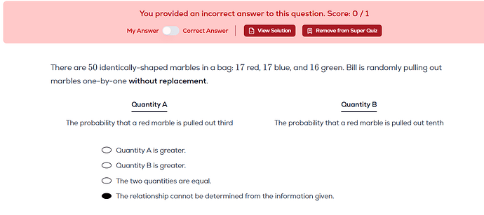 Doubt with probability question - GRE Quant Problem Solving - Greg Mat+ ...