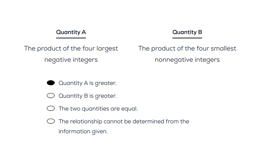 Quant Tickbox Quiz #1 - GRE Quant Problem Solving - Greg Mat+ Community ...