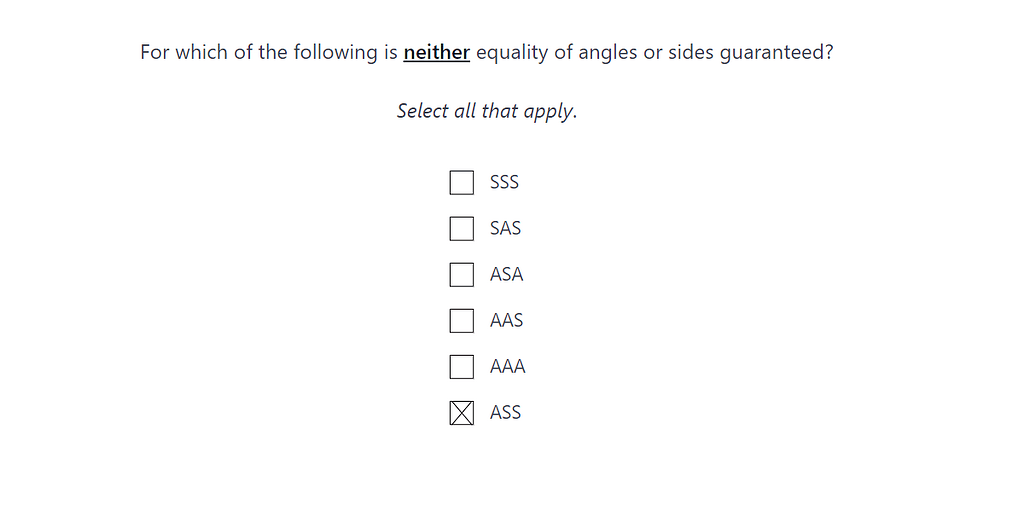 PrepSwift When are Triangles Congruent? Mini quiz GRE Quant Problem