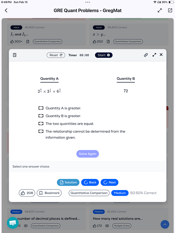 Breaking down fraction exponents - GRE Quant Problem Solving - Greg ...