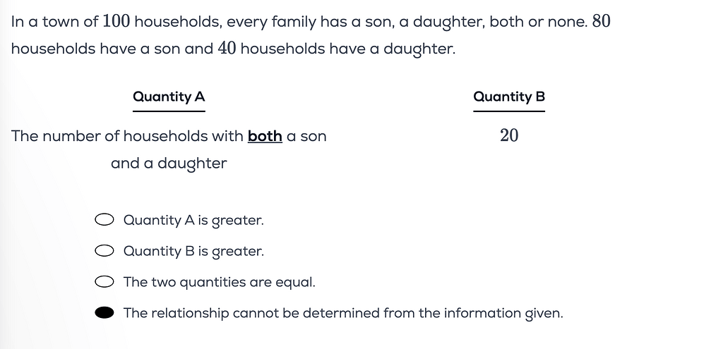 PrepSwift Quant Tickbox Quiz #14 (Data Analysis Column 2) Question 9 ...