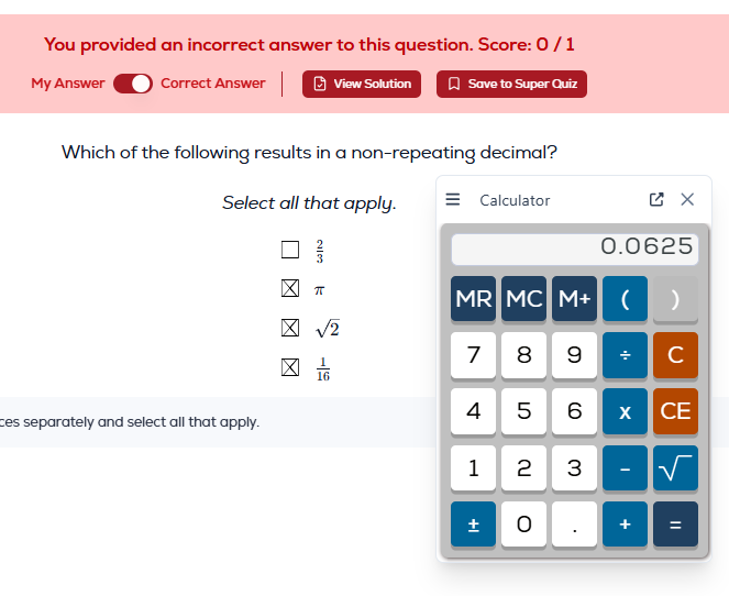 Terminating/Non-terminating/Repeating/Non-repeating decimals - GRE ...