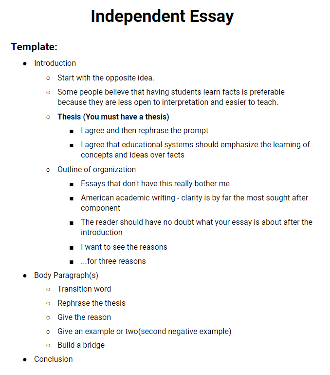 TOEFL Templates - TOEFL/IELTS - Greg Mat+ Community Forum